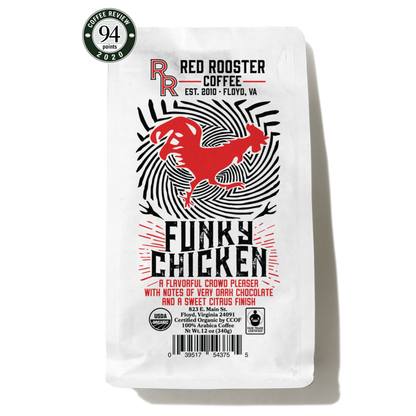 Organic Funky Chicken - Fresh-Roasted Coffee for Daily Brewing