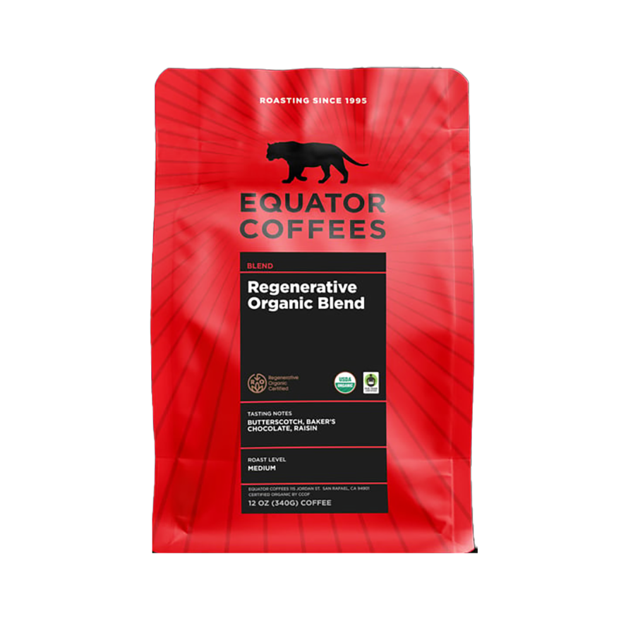 Regenerative Organic Blend 12 oz - Fresh-Roasted Coffee for Daily Brewing