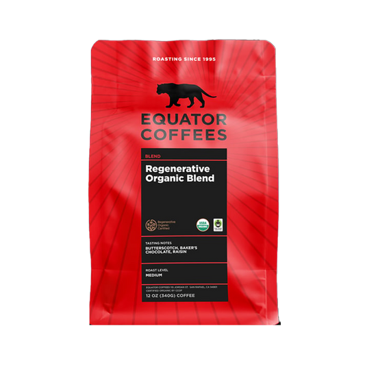 Regenerative Organic Blend 12 oz - Fresh-Roasted Coffee for Daily Brewing