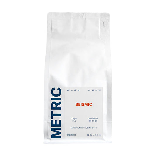 Seismic 12 oz - Fresh-Roasted Coffee for Daily Brewing