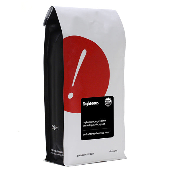 Righteous (Organic) 2 lb - Fresh-Roasted Coffee for Daily Brewing
