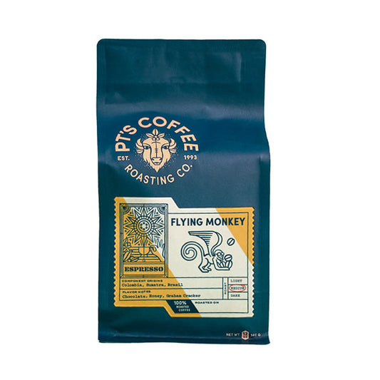 Flying Monkey Espresso 12 oz - Coffee Maker for Flexible Brew Styles