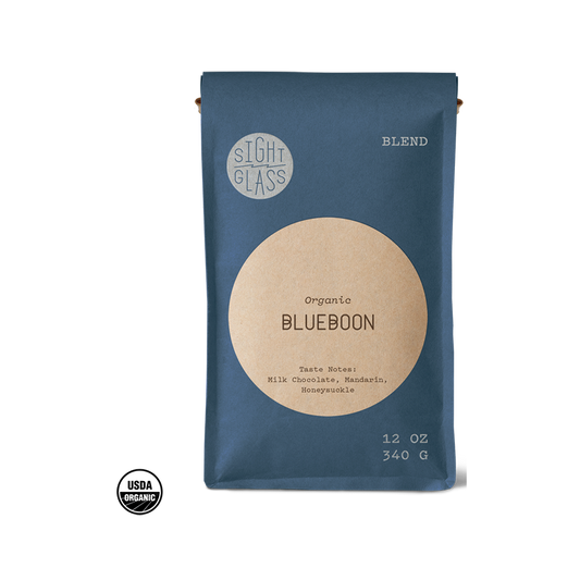 Organic Blueboon 12 oz - Fresh-Roasted Coffee for Daily Brewing