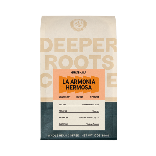 La Armonia Hermosa 12 oz - Fresh-Roasted Coffee for Daily Brewing