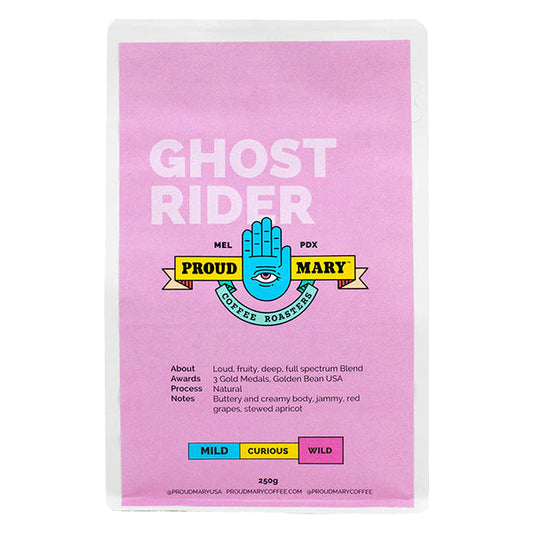 Ghost Rider 250 gr - Fresh-Roasted Coffee for Daily Brewing