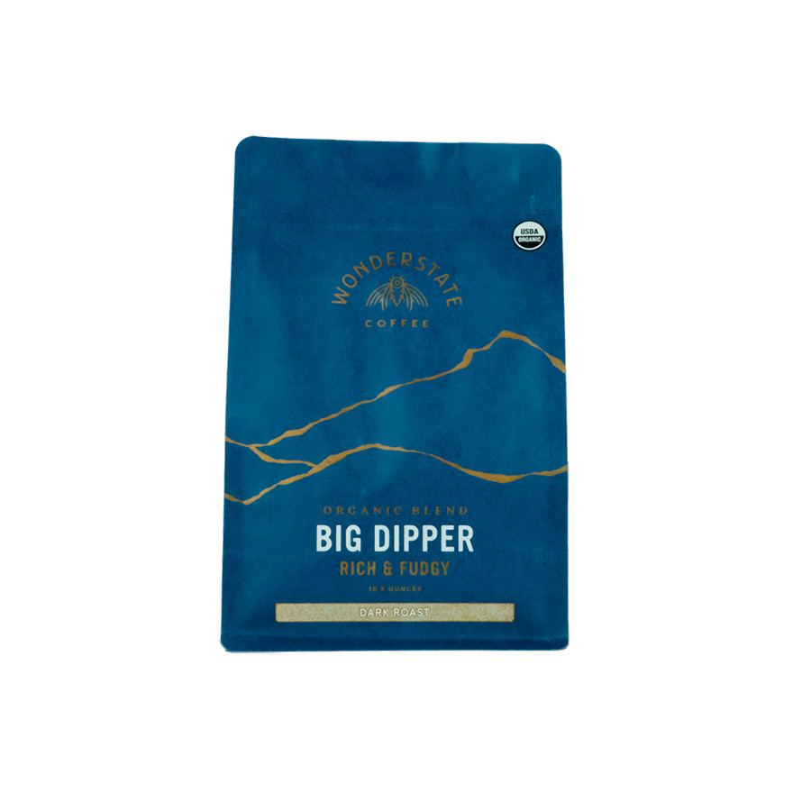Organic Big Dipper 10.5 oz - Fresh-Roasted Coffee for Daily Brewing