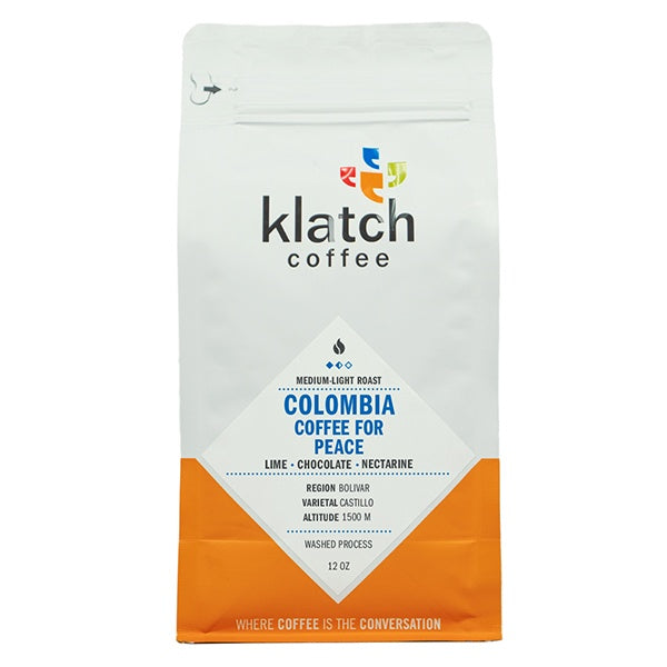Colombia Coffee for Peace 12 oz - Fresh-Roasted Coffee for Daily Brewing