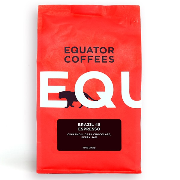 Brazil 45 Espresso 12 oz - Coffee Maker for Flexible Brew Styles
