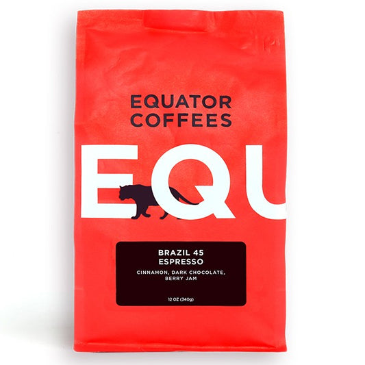 Brazil 45 Espresso 12 oz - Coffee Maker for Flexible Brew Styles