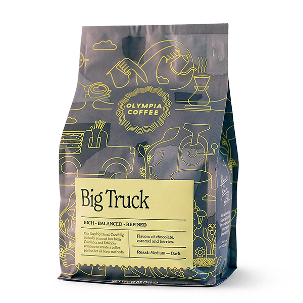 Big Truck 12 oz - Fresh-Roasted Coffee for Daily Brewing