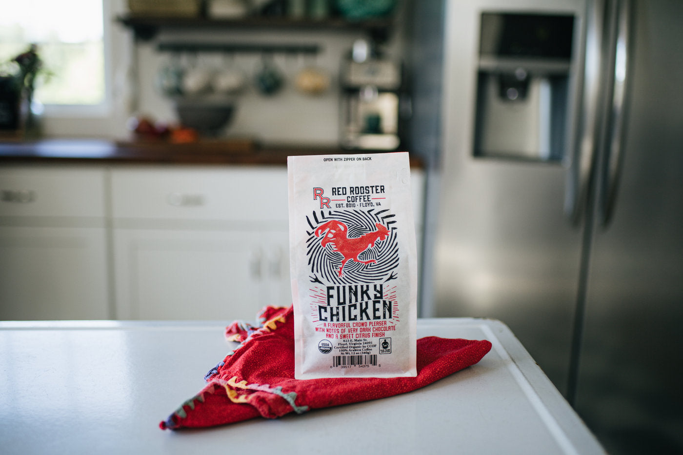Organic Funky Chicken - Fresh-Roasted Coffee for Daily Brewing