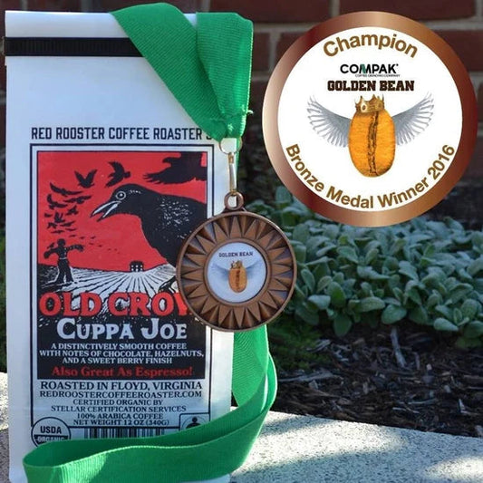 Organic Old Crow Cuppa Joe - Fresh-Roasted Coffee for Daily Brewing