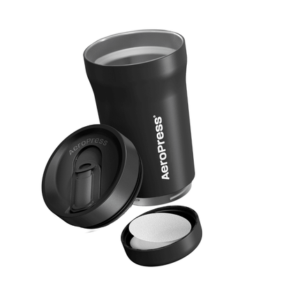 AeroPress Travel Coffee Tumbler - Stainless Steel - Brewing Vessel for Daily Coffee Preparation