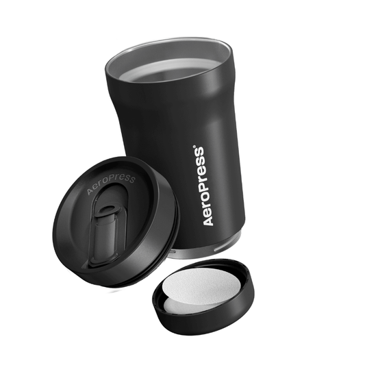 AeroPress Travel Coffee Tumbler - Stainless Steel - Brewing Vessel for Daily Coffee Preparation
