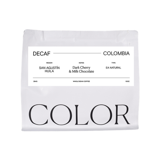 Decaf Colombia San Agustin 10 oz - Fresh-Roasted Coffee for Daily Brewing