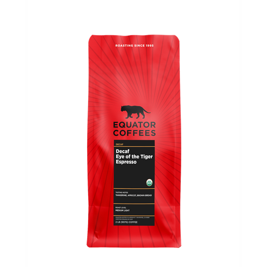 Decaf Eye Of The Tiger 2 lb - Fresh-Roasted Coffee for Daily Brewing