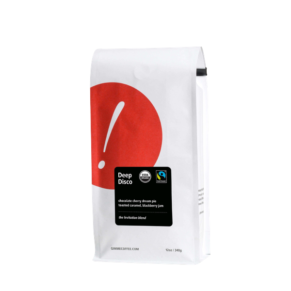 Deep Disco Fairtrade Organic 2 lb - Fresh-Roasted Coffee for Daily Brewing