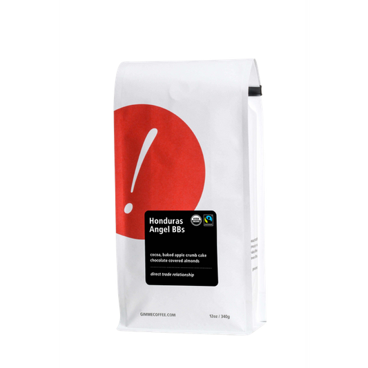 Honduras Angel BBs Fairtrade Organic 12 oz - Fresh-Roasted Coffee for Daily Brewing