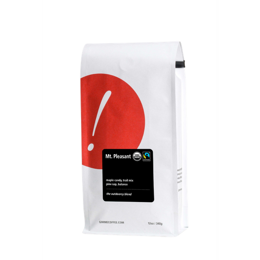 Mt Pleasant Fairtrade Organic 2 lb - Fresh-Roasted Coffee for Daily Brewing