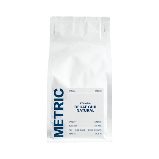 Ethiopia Decaf Guji Natural 10.5 oz - Fresh-Roasted Coffee for Daily Brewing