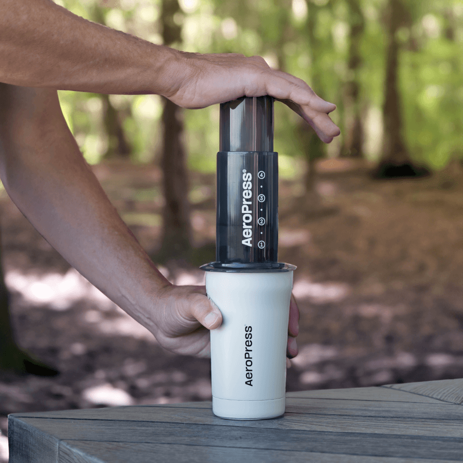 AeroPress Travel Coffee Tumbler - Stainless Steel - Brewing Vessel for Daily Coffee Preparation