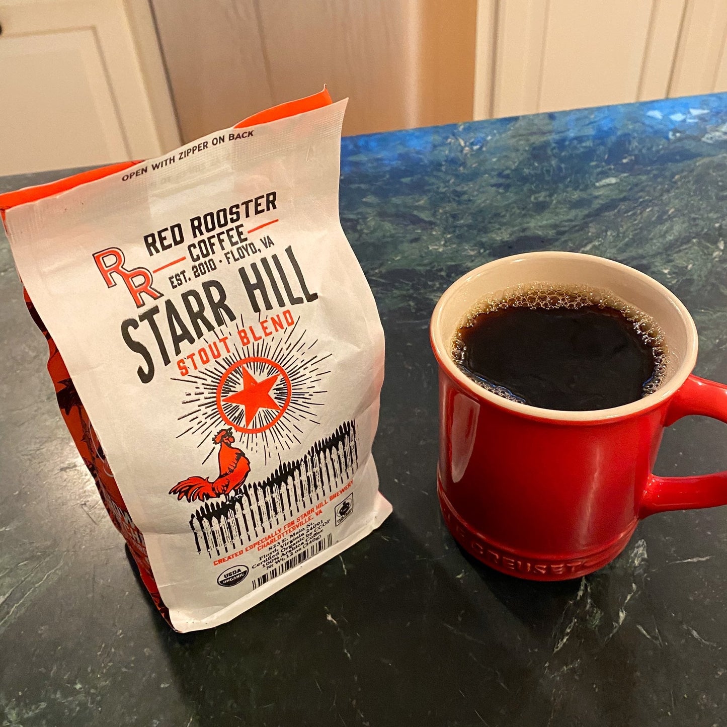 Organic Starr Hill Stout Blend - Fresh-Roasted Coffee for Daily Brewing