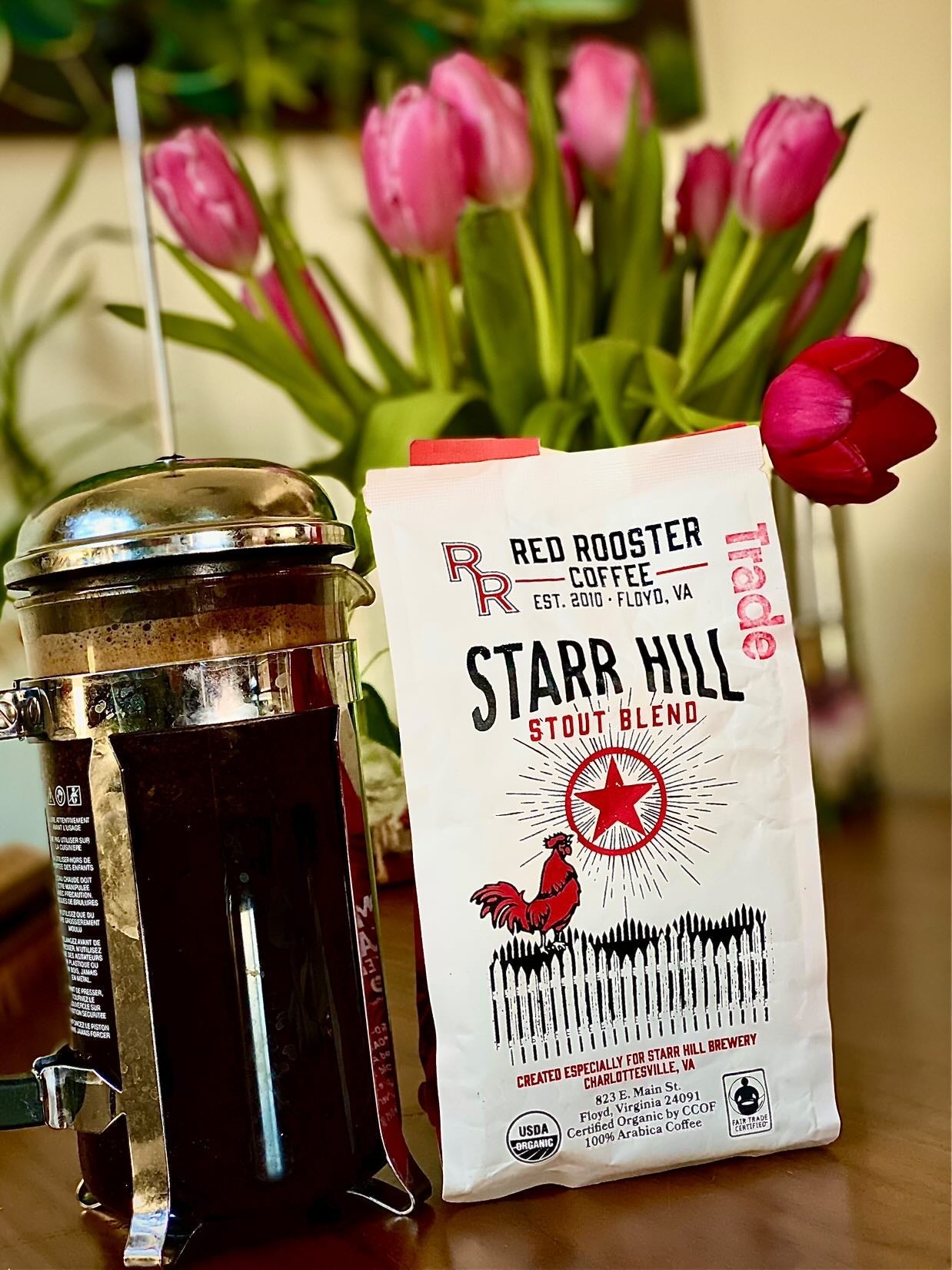 Organic Starr Hill Stout Blend - Fresh-Roasted Coffee for Daily Brewing
