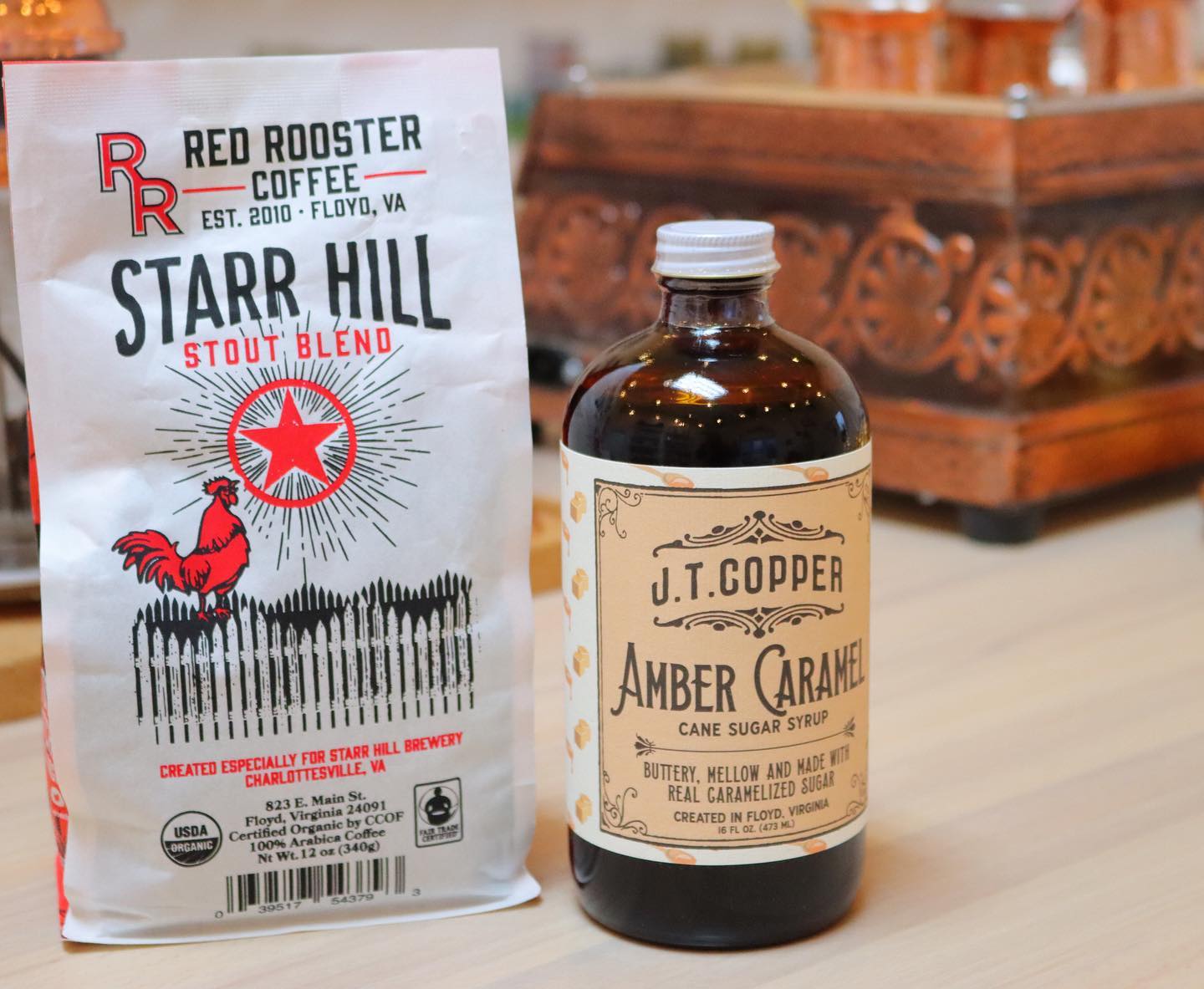 Organic Starr Hill Stout Blend - Fresh-Roasted Coffee for Daily Brewing